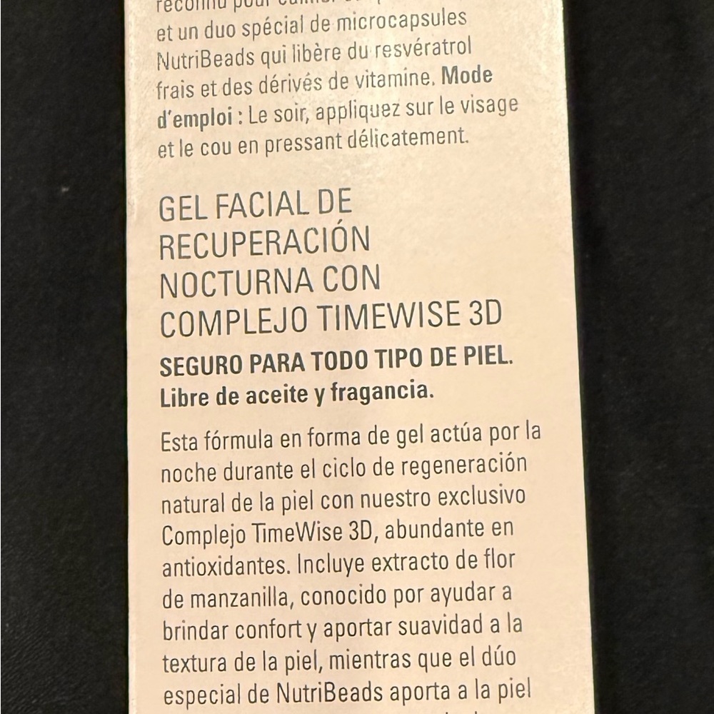 Timewise Nighttime Recovery New In Box - Picture 4 of 6